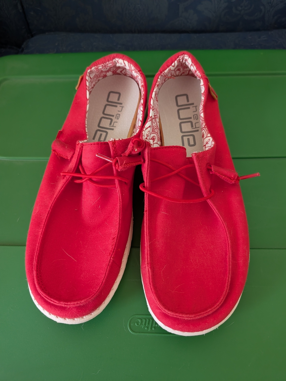 Hey Dude Wendy's Red Women's 10